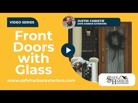 Are Front Doors with Glass Safe? Advice From the Experts