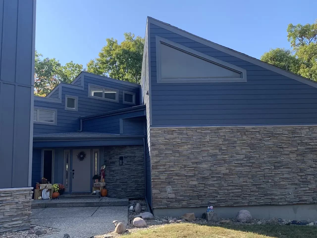 Hardie Siding and Stone Veneer Updates an Olathe