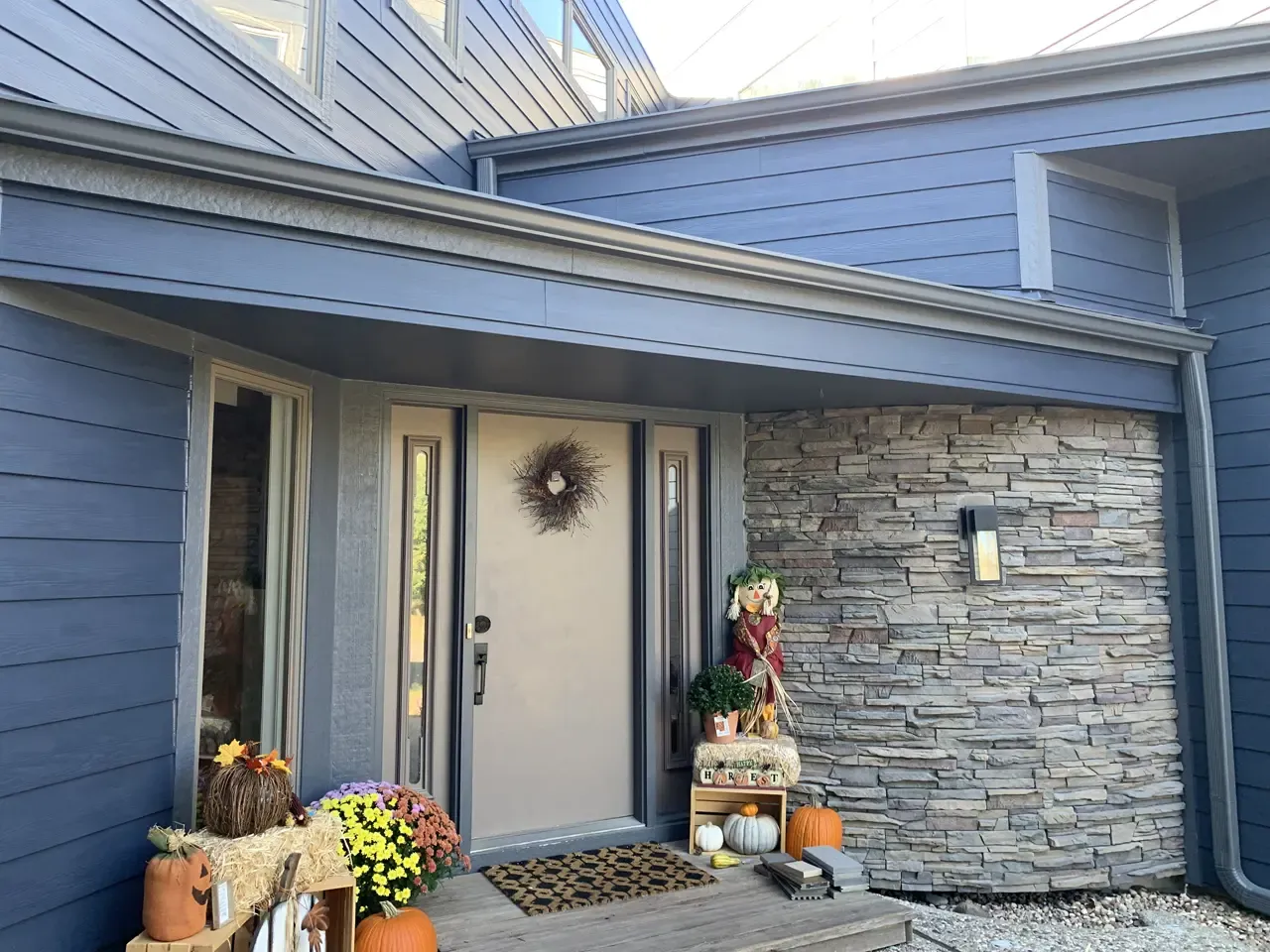 Hardie Siding and Stone Veneer Updates an Olathe