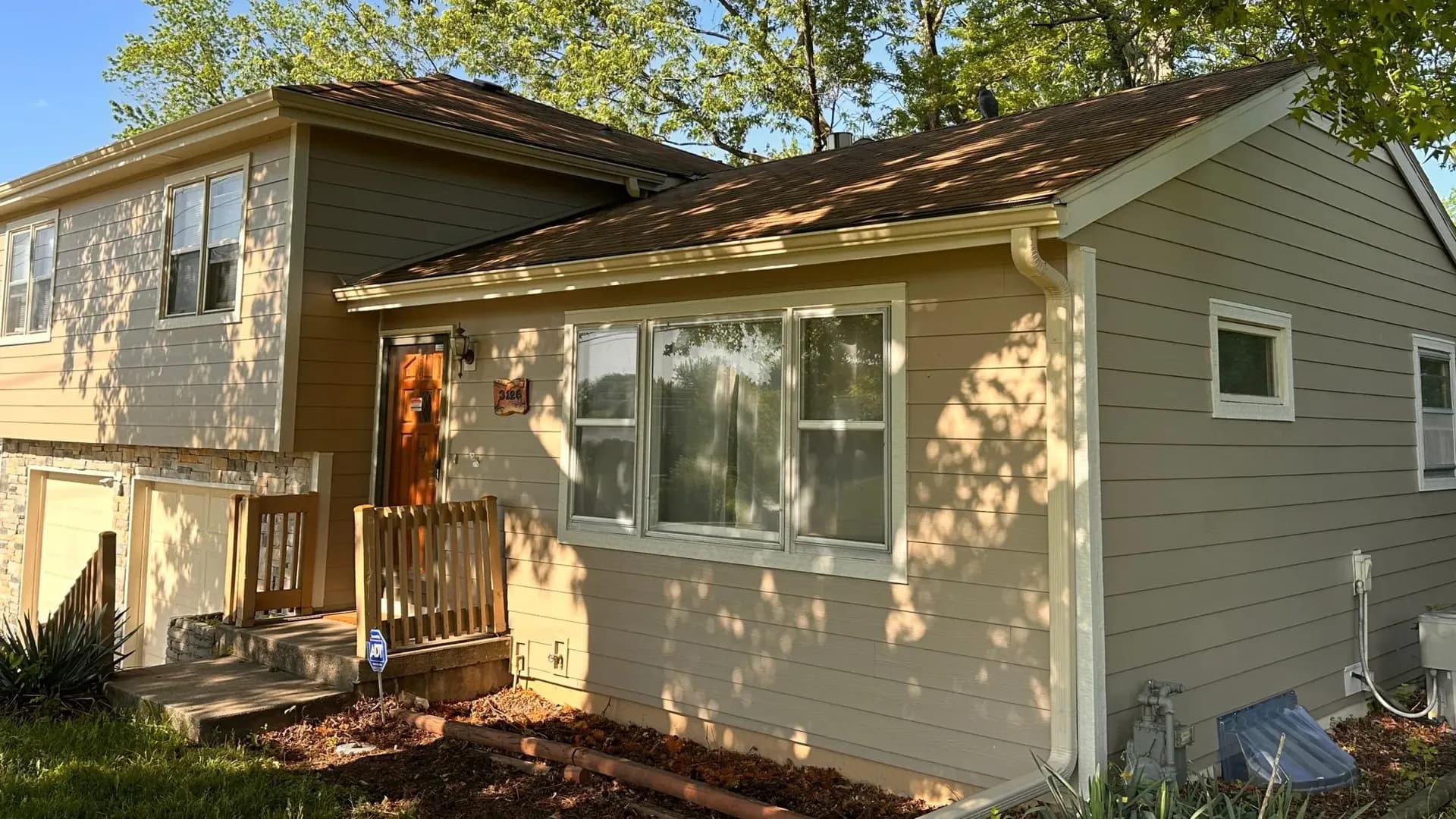 Kansas City Home with Wood Rot Gets Exterior Overhaul