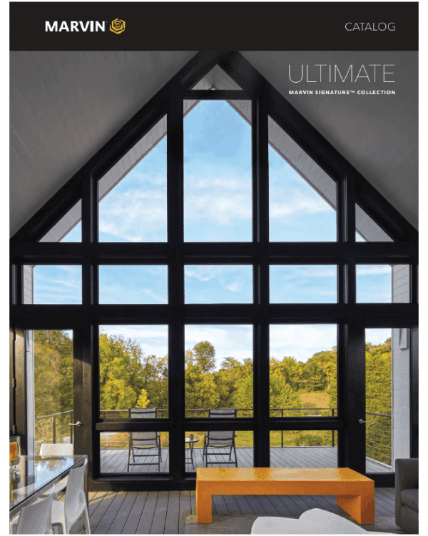 The cover of the Marvin Signature Collection Windows Catalog.