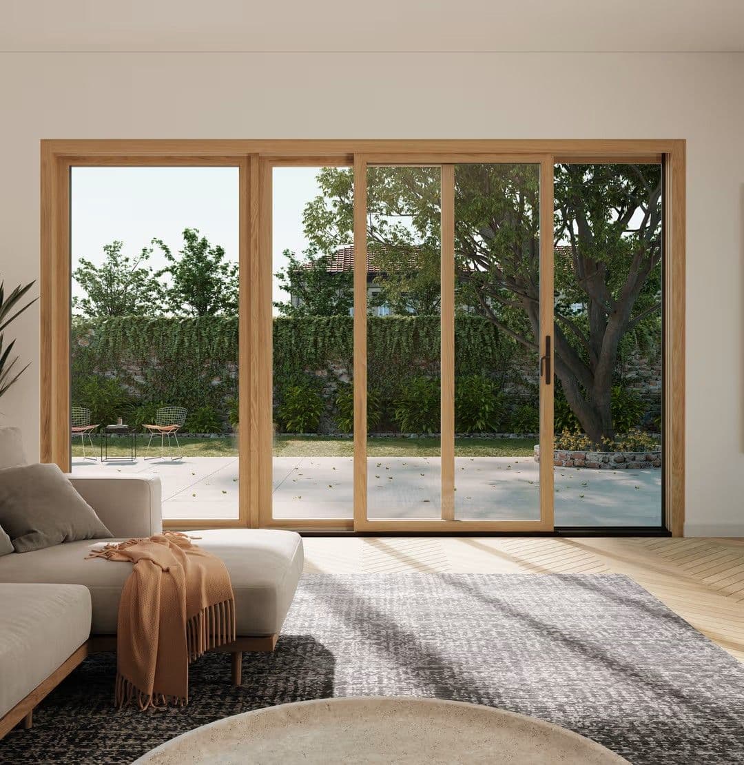 A set of Marvin® Ultimate Sliding Patio Doors.