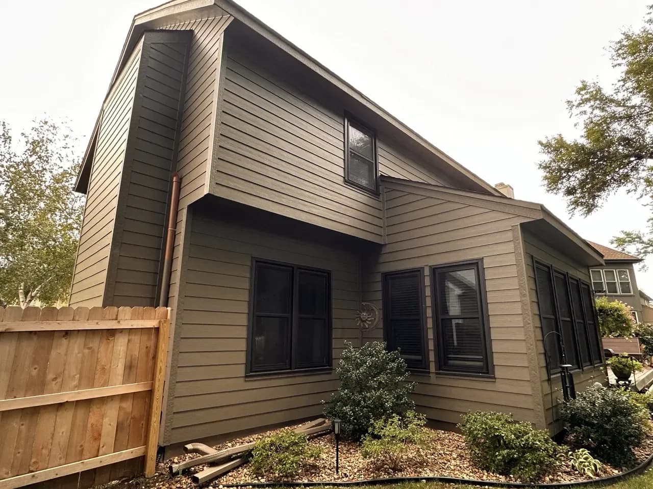 James Hardie siding replacement in Olathe