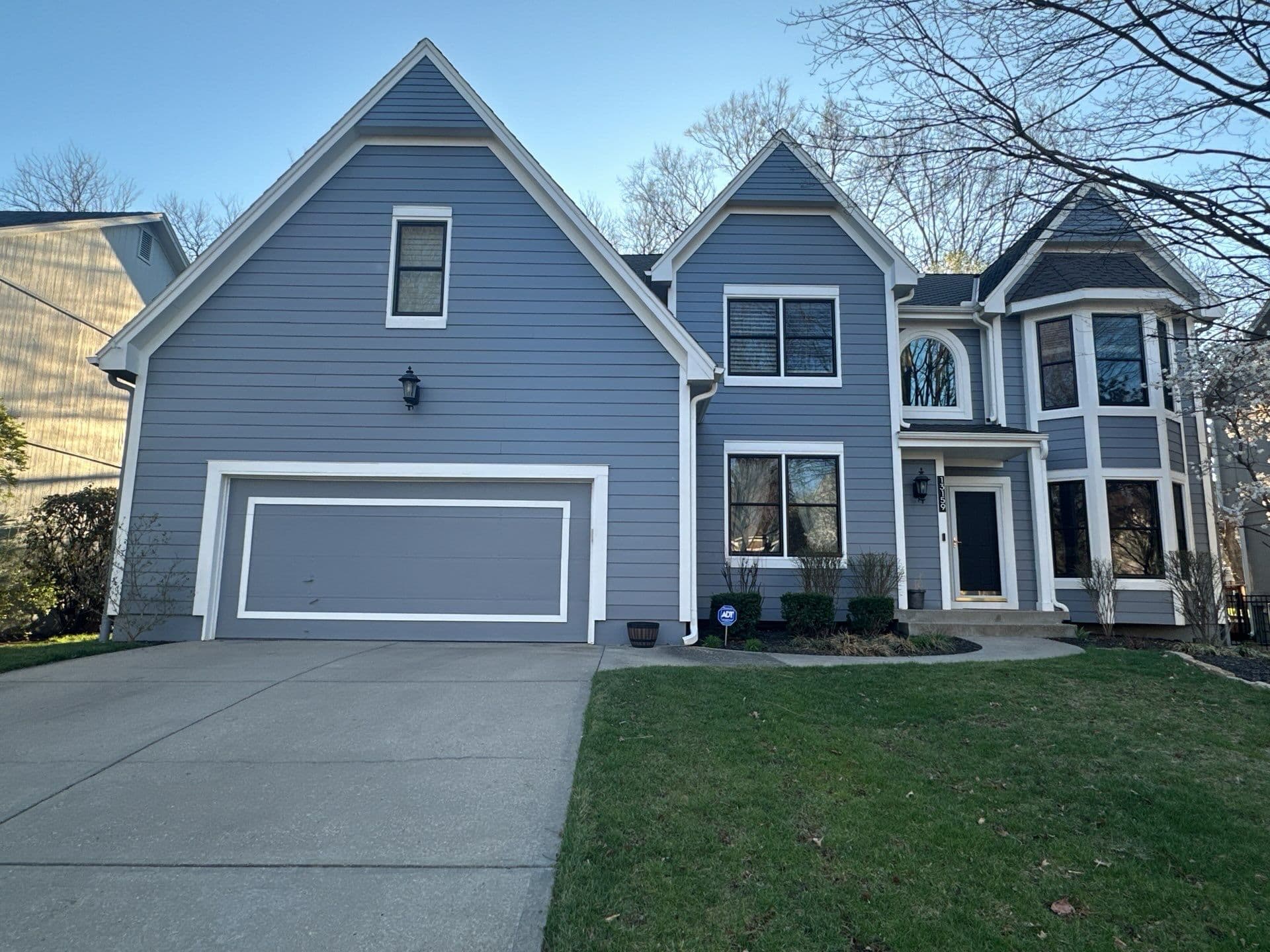 Blue Siding Installation Lenexa